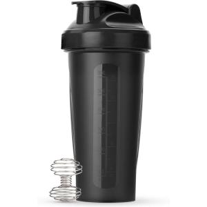imageMr Pen Shaker Bottles for Protein Mixes 28 oz 4 Pack Colorful Protein Shaker Bottle with Wire Whisk Ball Mixer BottleBlack