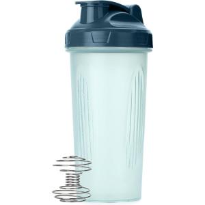 imageMr Pen Shaker Bottles for Protein Mixes 28 oz 4 Pack Colorful Protein Shaker Bottle with Wire Whisk Ball Mixer BottleClear