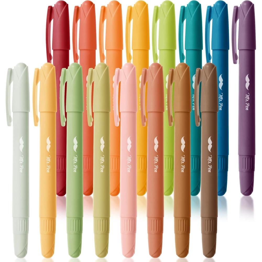 Mr. Pen- Gel Highlighter, 16 Pack, Assorted Colors, Bible Highlighters ...