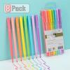 imageMr Pen 8 Pack Fine Tip Highlighters Pastel Colors Assorted Cute Pen Set