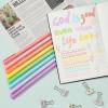 imageMr Pen 8 Pack Fine Tip Highlighters Pastel Colors Assorted Cute Pen Set