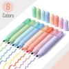 imageMr Pen Aesthetic Highlighters  8 Pack Chisel Tip Pastel ampamp Assorted Colors Cute Highlighters for School