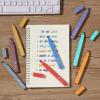 imageMr Pen Aesthetic Highlighters 8 pcs Jewel Tones Chisel Tip Cute Highlighters Assorted Colors Bible Highlighters and Pens No Bleed No Bleed Highlighters for Bible Pages No Bleed