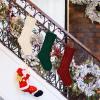 imageMr Pen Christmas Stockings 4 Pack 18quot Cable Knit StockingsRed  Cream  Green