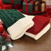 imageMr Pen Christmas Stockings 4 Pack 18quot Cable Knit StockingsRed  Cream  Green