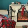 imageMr Pen Christmas Stockings 4 Pack 18quot Cable Knit StockingsRed  Cream