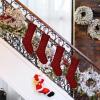 imageMr Pen Christmas Stockings 4 Pack 18quot Cable Knit StockingsRed