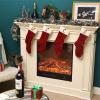 imageMr Pen Christmas Stockings 4 Pack 18quot Cable Knit StockingsRed and Cream With J