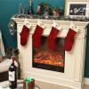 imageMr Pen Christmas Stockings with Initials 18quot Letter H Green and Cream Cable Knit Stockings for Christmas Cable Knit Christmas Stocking for Christmas Large Knit Stockings ChristmasRed and Cream With G
