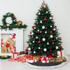 imageMr Pen Christmas Tree Skirt  48 Inch Red Knitted Christmas Skirt for Xmas TreesBlack