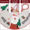 imageMr Pen Christmas Tree Skirt  48 Inch Red Knitted Christmas Skirt for Xmas TreesBurlap