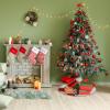 imageMr Pen Christmas Tree Skirt  48 Inch Red Knitted Christmas Skirt for Xmas TreesBurlap