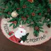 imageMr Pen Christmas Tree Skirt  48 Inch Red Knitted Christmas Skirt for Xmas TreesBurlap
