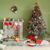 imageMr Pen Christmas Tree Skirt  48 Inch Red Knitted Christmas Skirt for Xmas TreesBurlap