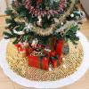 imageMr Pen Christmas Tree Skirt  48 Inch Red Knitted Christmas Skirt for Xmas TreesGold