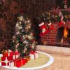 imageMr Pen Christmas Tree Skirt  48 Inch Red Knitted Christmas Skirt for Xmas TreesGold