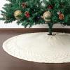 imageMr Pen Christmas Tree Skirt  48 Inch Red Knitted Christmas Skirt for Xmas TreesKnitted 1