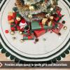 imageMr Pen Christmas Tree Skirt  48 Inch Red Knitted Christmas Skirt for Xmas TreesKnitted 2
