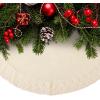 imageMr Pen Christmas Tree Skirt  48 Inch Red Knitted Christmas Skirt for Xmas TreesKnitted 4
