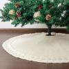 imageMr Pen Christmas Tree Skirt  48 Inch Red Knitted Christmas Skirt for Xmas TreesKnitted 4