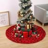 imageMr Pen Christmas Tree Skirt  48 Inch Red Knitted Christmas Skirt for Xmas TreesRed Gold