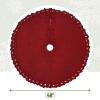 imageMr Pen Christmas Tree Skirt  48 Inch Red Knitted Christmas Skirt for Xmas TreesRed Knitted 1