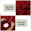 imageMr Pen Christmas Tree Skirt  48 Inch Red Knitted Christmas Skirt for Xmas TreesRed Knitted 1