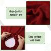 imageMr Pen Christmas Tree Skirt  48 Inch Red Knitted Christmas Skirt for Xmas TreesRed Knitted 2