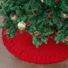 imageMr Pen Christmas Tree Skirt  48 Inch Red Knitted Christmas Skirt for Xmas TreesRed Knitted 2