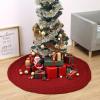 imageMr Pen Christmas Tree Skirt  48 Inch Red Knitted Christmas Skirt for Xmas TreesRed Knitted 3