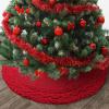 imageMr Pen Christmas Tree Skirt  48 Inch Red Knitted Christmas Skirt for Xmas TreesRed Knitted 3