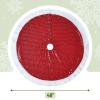 imageMr Pen Christmas Tree Skirt  48 Inch Red Knitted Christmas Skirt for Xmas TreesRed Sequin