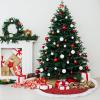 imageMr Pen Christmas Tree Skirt  48 Inch Red Knitted Christmas Skirt for Xmas TreesRed Sequin