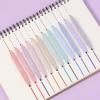 imageMr Pen Dual Tip Aesthetic Highlighters 12 Pack Chisel ampamp Fine Tips Joyful Earth Cute Highlighters Assorted Colors