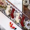 imageMr Pen Personalized Christmas Stockings with Wooden Name Tags Set of 4 18quot Red ampamp Cream Cable Knit Stockings for Christmas Cable Knit Christmas Stocking for Christmas
