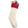 imageMr Pen Christmas Stockings with Initials 18quot Letter G Cream and Red Cable Knit Stockings for Christmas Cable Knit Christmas Stocking for Christmas Large Knit Stockings ChristmasCream and Red With H