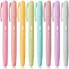 imageMr Pen Gel Highlighter 8 Pack Pastel Colors Bible Highlighters No Bleed No Bleed Highlighters Bible Highlighter Bible Markers Gel Highlighters for Bibles