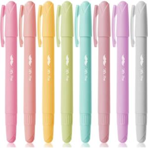 imageMr Pen Gel Highlighter 8 Pack Pastel Colors Bible Highlighters No Bleed No Bleed Highlighters Bible Highlighter Bible Markers Gel Highlighters for Bibles