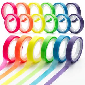 imageMr Pen Highlighter  12 Rolls 031 x 165 ft Bible Strips Colorful Transparent Removable For Books Highlighting Bible Tape