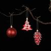 imageMr Pen Assorted Ball Ornaments Set 77 pcs Red Shatterproof Christmas Ornaments for TreeRed