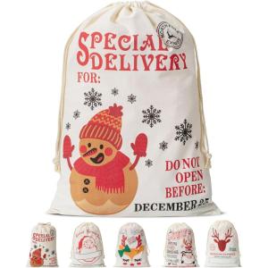 imageMr Pen Personalized Santa Sacks for Christmas 26x19 Santa Gift BagsStyle 1