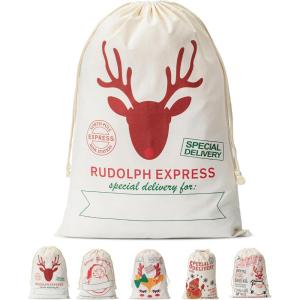 imageMr Pen Personalized Santa Sacks for Christmas 26x19 Santa Gift BagsStyle 2