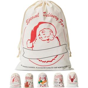 imageMr Pen Personalized Santa Sacks for Christmas 26x19 Santa Gift BagsStyle 3