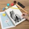 imageMr Pen Art Eraser Set  7 Pcs Pencil ampamp Kneaded Erasers Drafting Brush Perfect