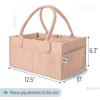 imageMr Pen Baby Diaper Caddy Organizer Rustic Warmth Baby Caddy Organizer with Handle Compact Size Collapsible ampamp Portable