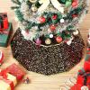 imageMr Pen Christmas Tree Collar 28quot Gold Sequin Base Cover for Artificial and Pencil Trees Xmas Tree CollarGold Sequin