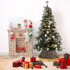 imageMr Pen Christmas Tree Collar 28quot Gold Sequin Base Cover for Artificial and Pencil Trees Xmas Tree CollarGold Sequin
