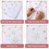 imageMr Pen Christmas Tree Skirt 24 inches White Faux Fur Christmas Tree Skirts with Silver Snowflakes 24 inch Tree Skirt 24 Inch Christmas Tree Skirt Christmas Tree Skirt Small 24 Inch