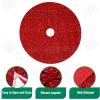imageMr Pen Christmas Tree Skirt 48 inch Red Sequin Tree Skirt Christmas Skirt Tree Xmas Tree Skirt for Christmas Tree Christmas Skirts for Xmas Trees Red Christmas Tree Skirt 48 Inches