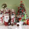 imageMr Pen Christmas Wine Bags  4 Pack Burlap Wine Bottle Covers with Drawstring for Holidays4